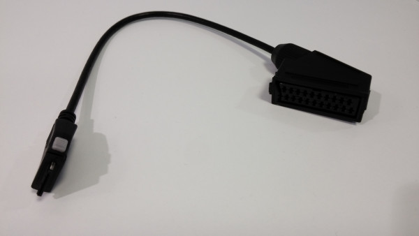 Adapter Mini-AV auf Scart